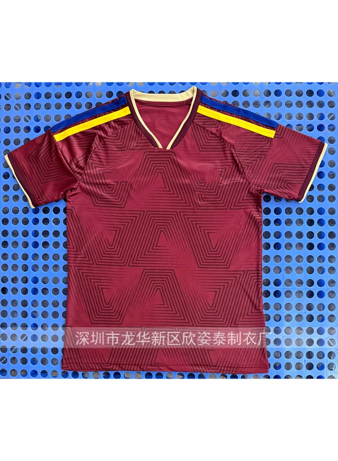 Deep Red Football Jersey - Image 1