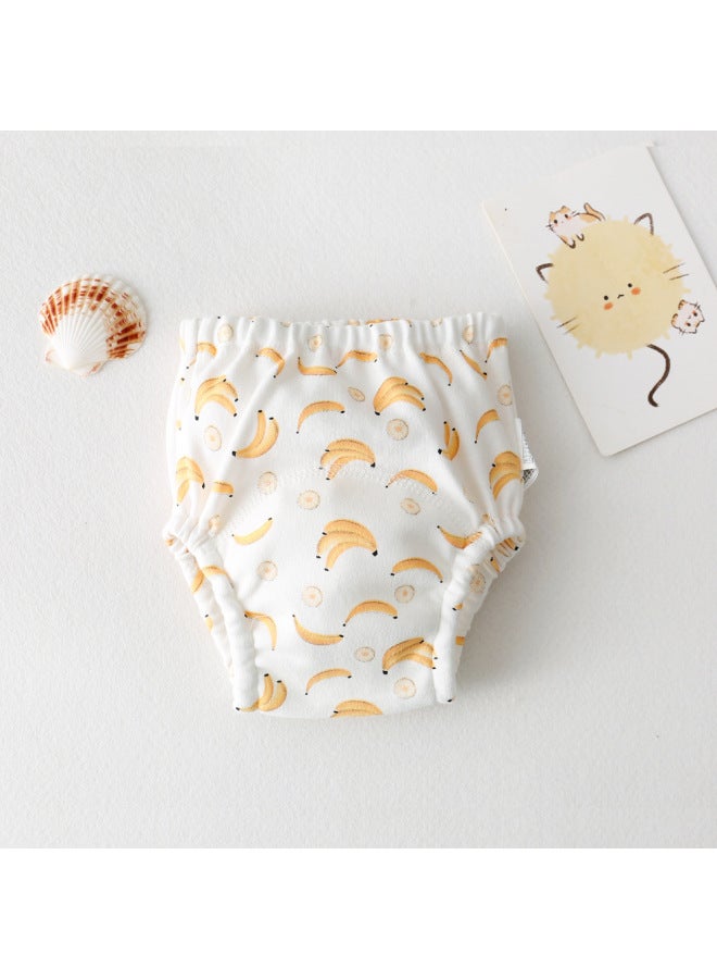 Cartoon Baby Urine Quit Training Pants Cotton Gauze Urine Pants Study Pants Baby Waterproof Diaper Bag Diaper Pants