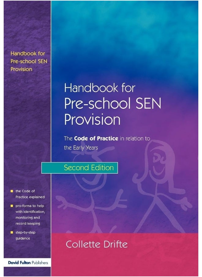 Handbook for Pre-School SEN Provision: The Code of Practice in Relation to the Early Years 