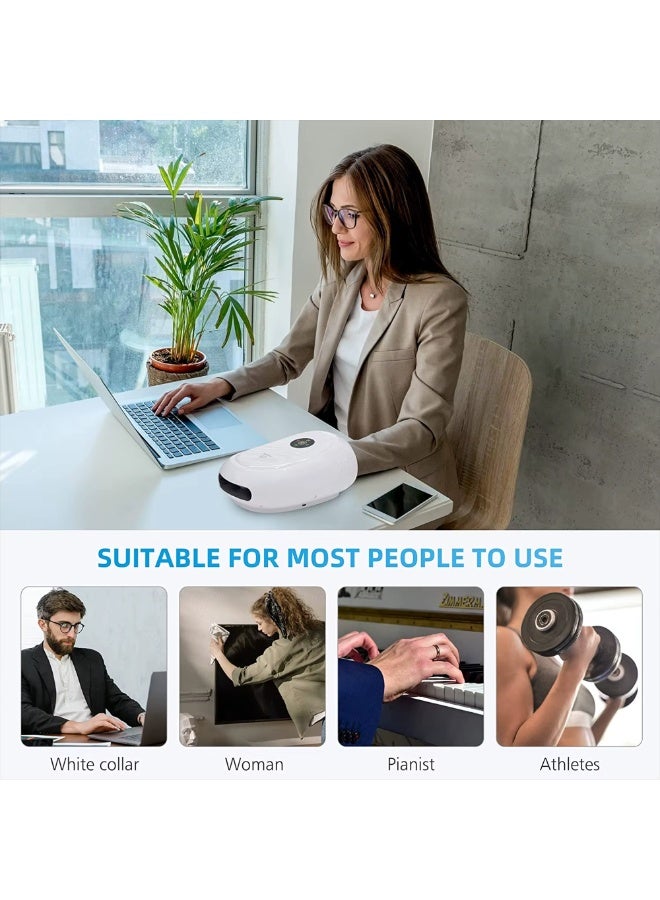 COMFIER Hand Massager with Heat & Compression , 3 Massage Modes, 3 Heat Levels, Rechargeable 90-Min Battery – Carpal Tunnel & Arthritis Relief – Gift for Men & Women - Image 5