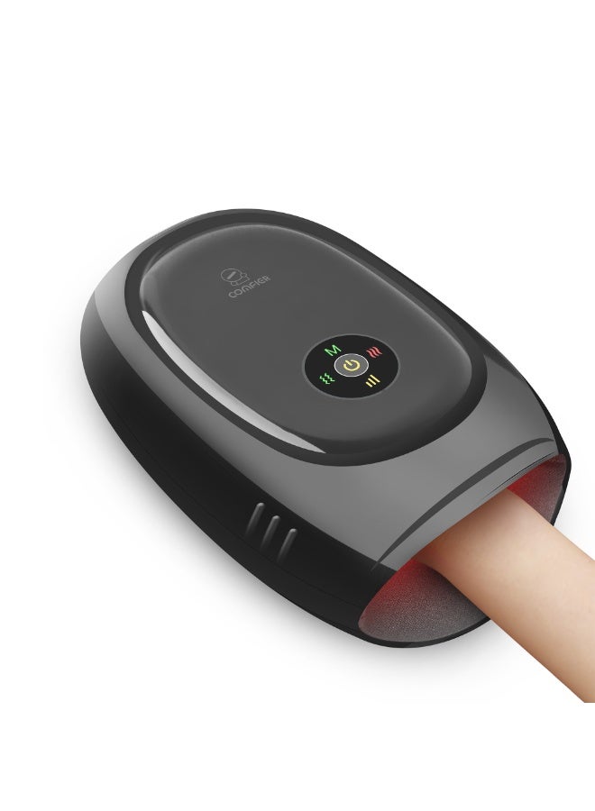 COMFIER Hand Massager with Heat & Compression , 3 Massage Modes, 3 Heat Levels, Rechargeable 90-Min Battery – Carpal Tunnel & Arthritis Relief – Gift for Men & Women - Image 1
