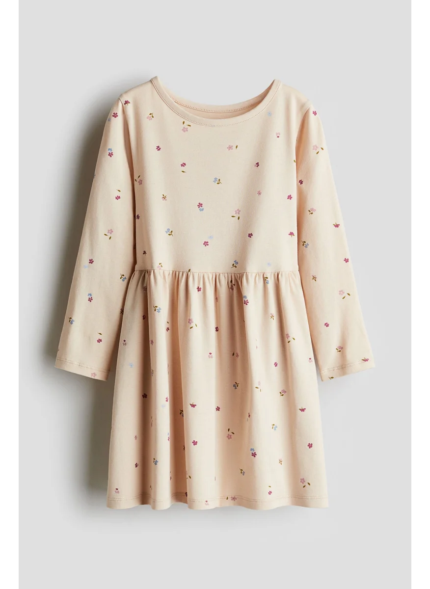 H&M Printed Cotton Dress