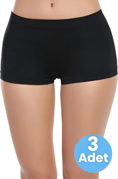 Tezzgelsin Women's Seamless Boxer 3-Piece Set