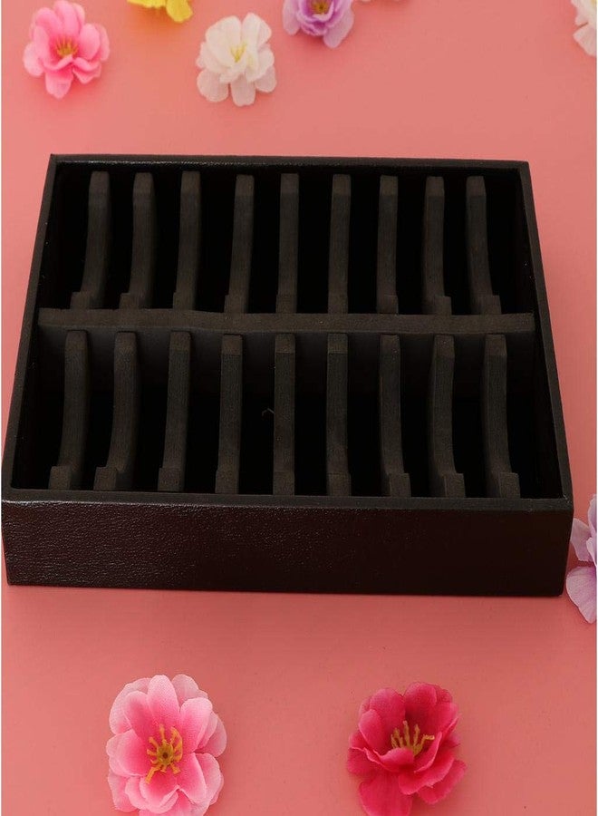 Prettyia Bracelet display Bracelet holder bracelet organizers and storage bangle box,bracelet holder display jewelry display tray-Black 20 Slots - Image 2