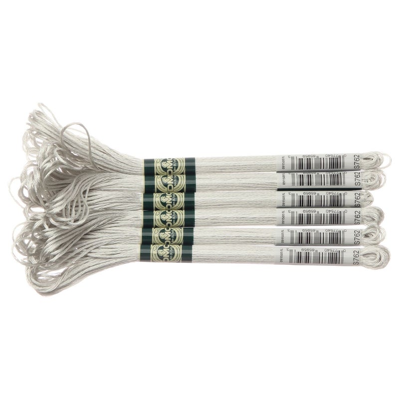 DMC Satin Floss 87 YardsSilver Cloud