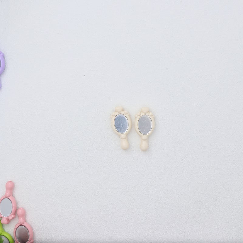 Acrylic Bright Oil Accessories Cartoon Mirror Magic Mirror Vertical Hole Diy Stationery Wearable Pen Case Phone Case Headdress Bracelet - Image 1