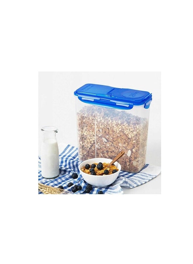 LocknLock 3.9L Cereal Dispenser – Airtight, BPA-Free Container with Patented Locking System for Fresh Food Storage