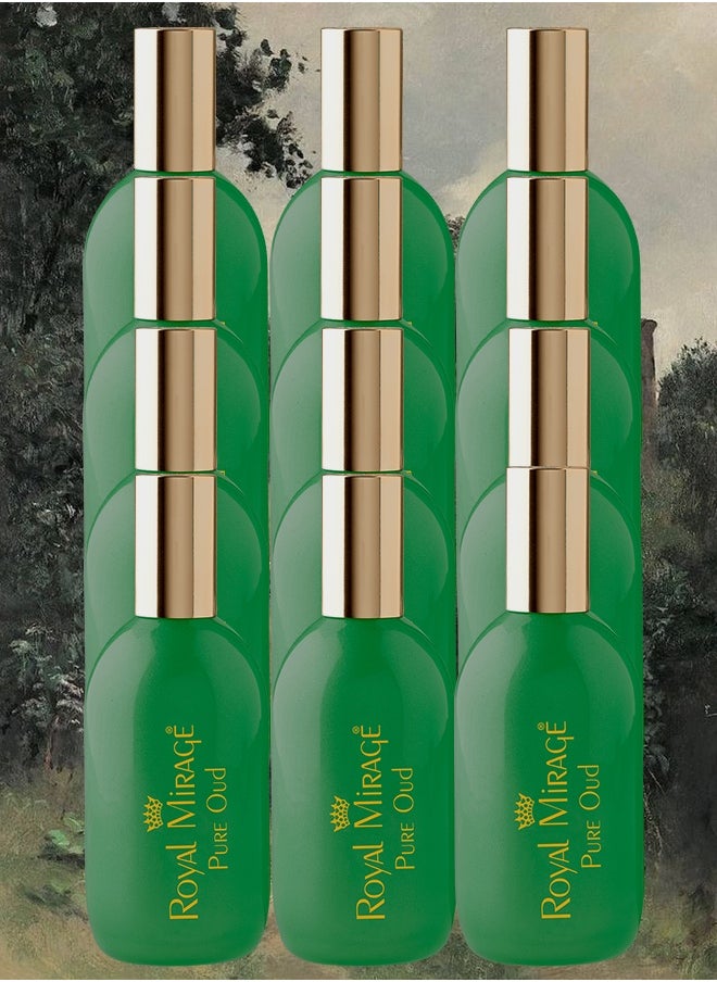 ROYAL MIRAGE 12 Pieces Royal Mirage Pure Oud Perfume For Unisex 120ml EDC  - Image 1