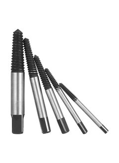 NIBEMINENT 6-Piece Screw Extractor Set Black/Silver  - Image 4