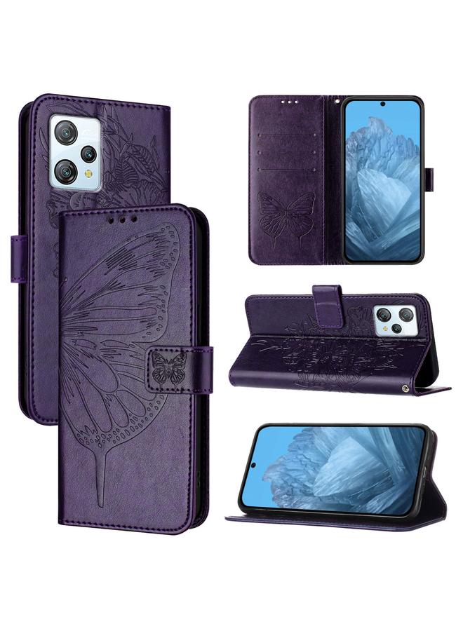 S-TOP Case For Blackview A53 Embossed Butterfly Leather Phone Case - Image 1
