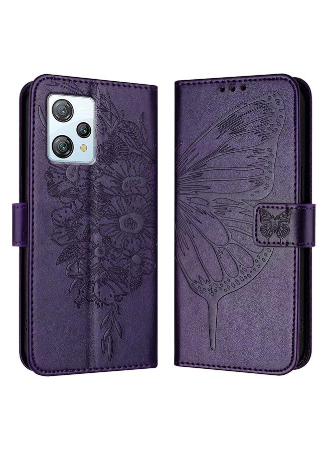 S-TOP Case For Blackview A53 Embossed Butterfly Leather Phone Case - Image 2