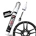 Wheel Scratch Fix Grey Magic Car Scratch Remover Pen Alloy Wheel Touch Up Paint Pen for Cars Curb Rash Removal with FastDrying LongLasting OEM Finish Vehicles Rim Repair Paint for Chip Anthracite Pen Only - Image 2