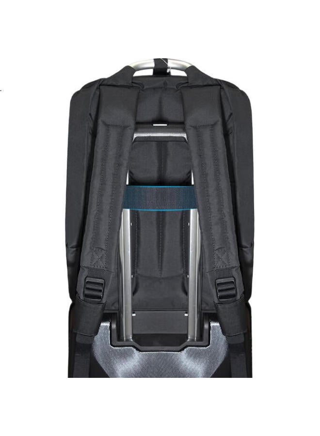 Lexon 14-Inch Laptop Backpack For Men, Water-Resistant Business Commuter Notebook Bag, Lightweight Student Schoolbag Gift - Image 2