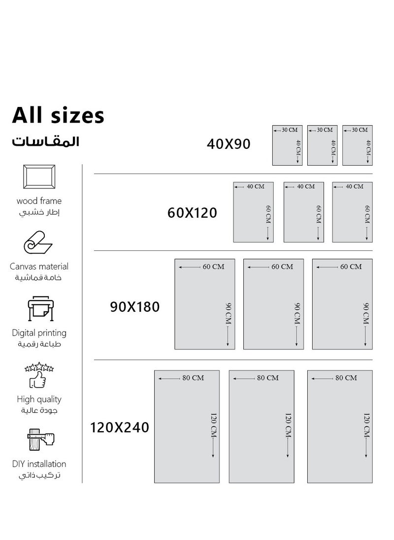 طقم من ثلاث لوحات جدارية تصميم أوراق نباتية بإطار خشبي - pzsku/Z546BB72D13F669A76C79Z/45/_/1714492357/64dd1caa-f402-49b9-be53-f26e0f78b201