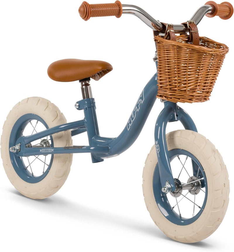 Huffy Vintage 10 Inch Balance Bike for Children Aged 2-4 Years Blue - Image 1