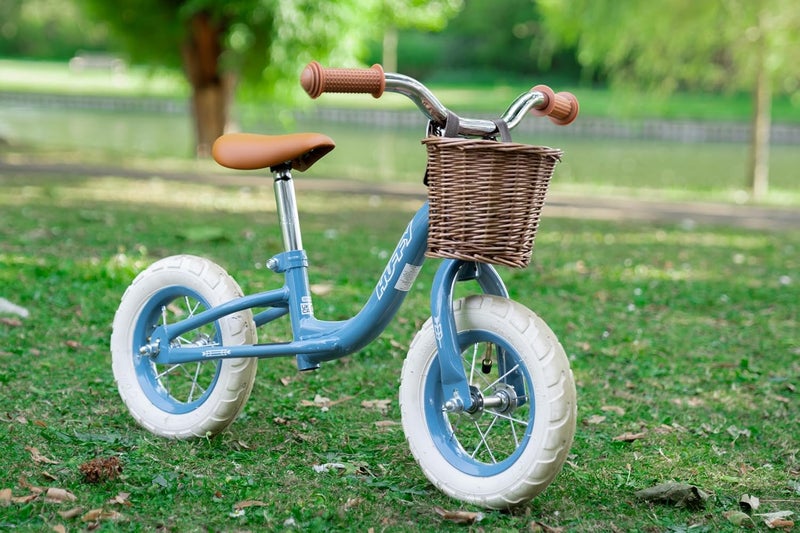 Huffy Vintage 10 Inch Balance Bike for Children Aged 2-4 Years Blue - Image 3