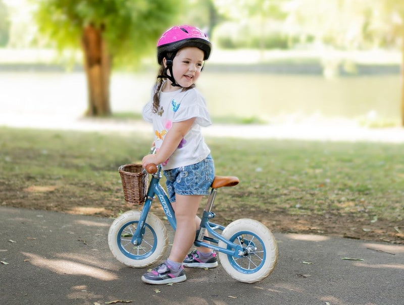 Huffy Vintage 10 Inch Balance Bike for Children Aged 2-4 Years Blue - Image 2