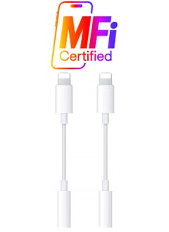 [Apple MFi Certified] 2 Pack Lightning to 3.5 mm Headphone Jack Adapter iPhone 3.5mm Jack Aux Dongle Cable Converter Compatible with iPhone 14 13 12 11 Pro XR XS X 8 7 iPad iPod Support All iOS System - pzsku/Z546BDFFFBC517A273000Z/45/_/1738266832/2c11079c-3780-4e07-afae-277e694b4d66