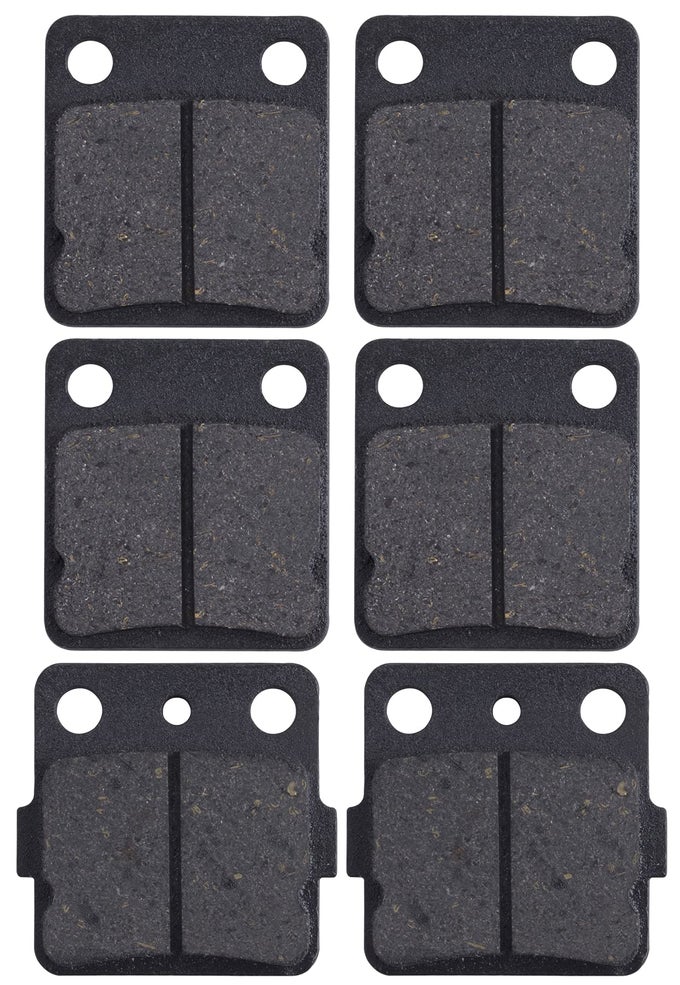 Brake Pads Frontrear Compatible With Yamah Wolverine 350 Warrior 350 Blaster 200 Banshee 350 Braking For Raptor 125 Yfz350 Yfs200 Yfm 350 Yfs200 Yfm125R Kevlar Fiber