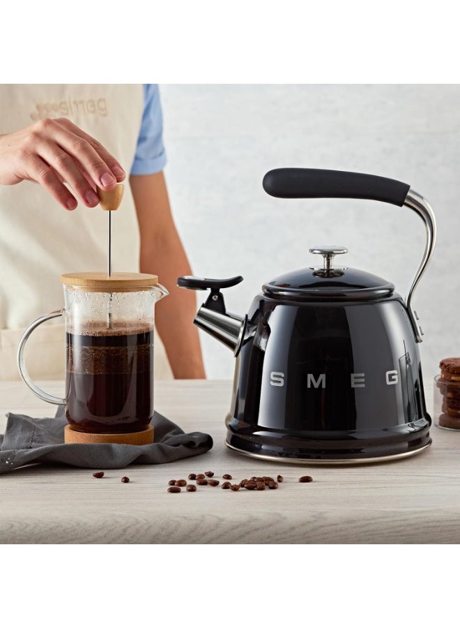 سميج SMEG ريترو صفيرة غلاية 2.4Q (أسود) - Image 2