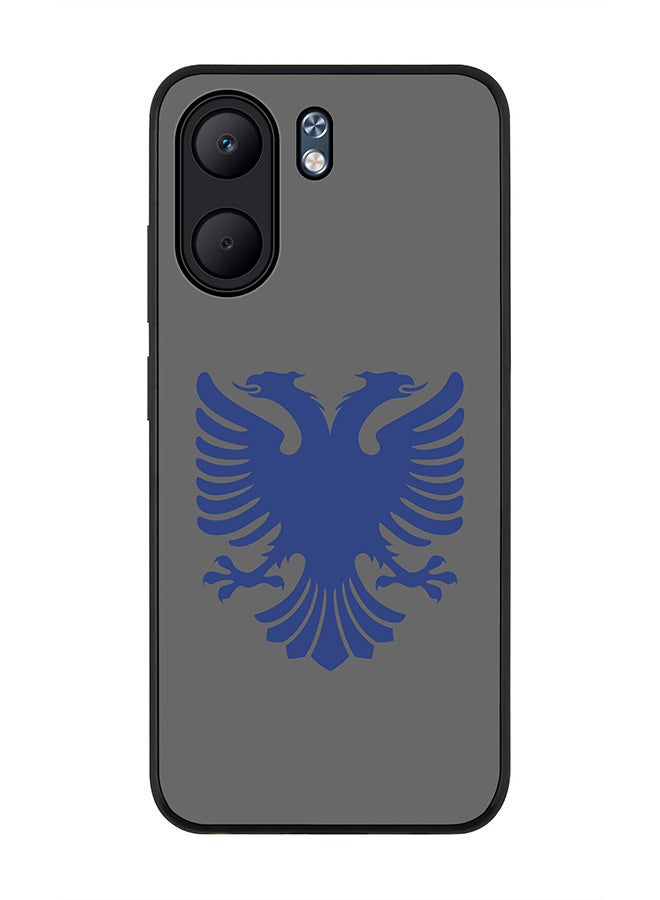 Stylizedd For Oppo A5x 5G / A5x 4G Case,Slim fit Camera Protection, Shockproof Thin Phone cover  - Albanian Eagle