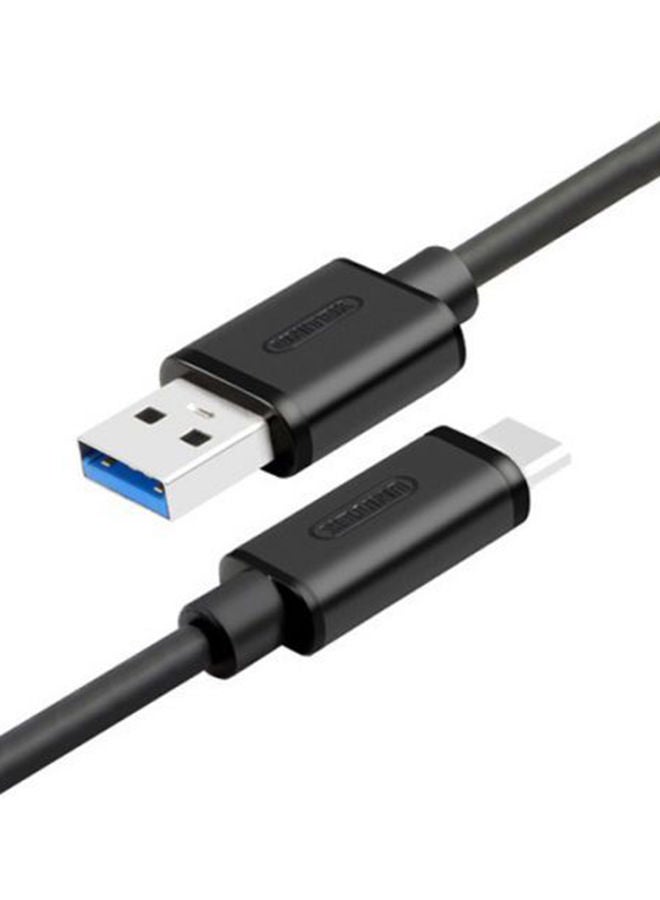 نيبمينينت كابل شحن/ بيانات USB 3.1 إلى Type-C أسود - Image 1