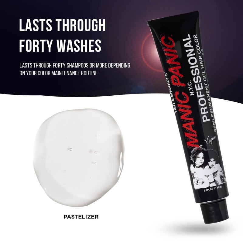 MANIC PANIC Professional Color Pro Pastelizer - Semi Permanent Gel Hair Dye - Lasts Through 40+ Washes - No Developer Required (3oz) - Image 2