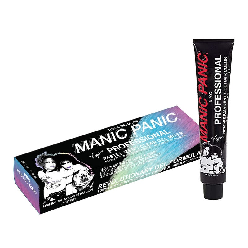 MANIC PANIC Professional Color Pro Pastelizer - Semi Permanent Gel Hair Dye - Lasts Through 40+ Washes - No Developer Required (3oz) - Image 1