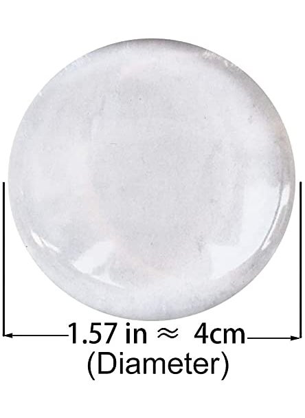 KolorFish KolorFish Door Knob Wall Shield 12Pcs Transparent Round Soft Rubber Wall Protector Self Adhesive Door Handle Bumper  - Image 3