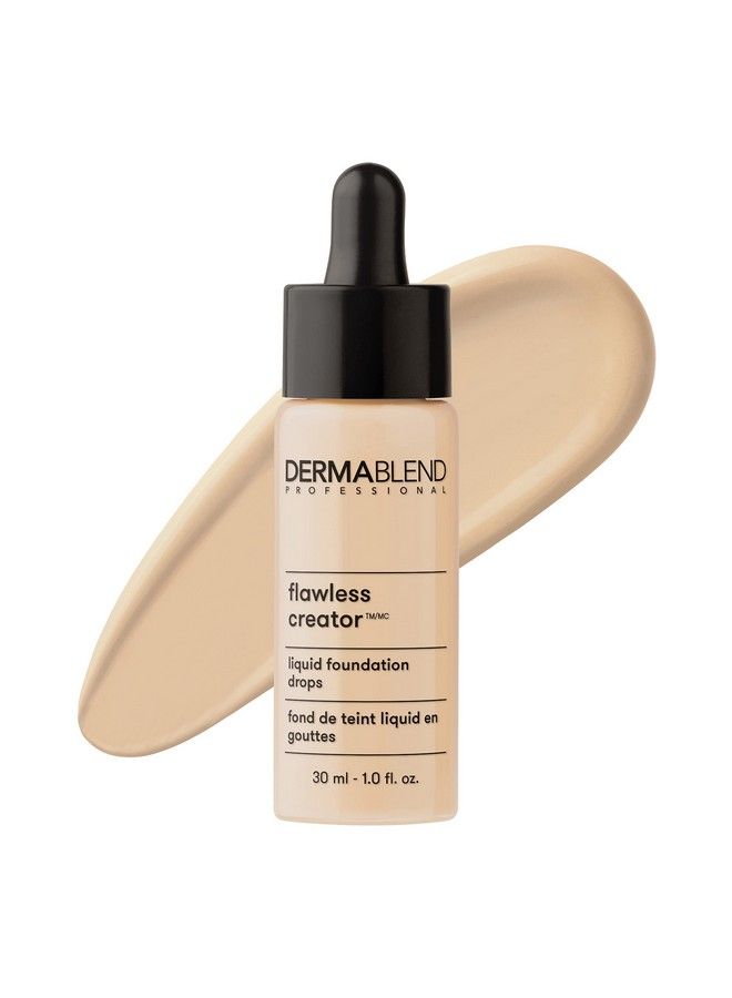 Dermablend Flawless Creator Lightweight Foundation  Multi Use Liquid Pigments  Oz30 Ml 0N 1 Count - Image 1