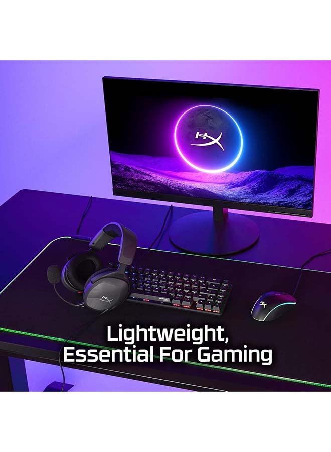 HyperX Cloud Stinger 2 Core Gaming Headset, 40mm Dynamic Drivers, X Headphone Spatial Audio,10 Hz -25 kHz Freq, Crisp, Clear In-Game Sound, Onboard Audio Controls, Black | 683L9AA - Image 2
