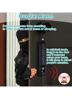 Vierex Hidden Spy Camera Detector, Portable Anti-Eavesdropping Device Detector, RF Wireless Signal Scanner GPS Tracker Detector, Bug Detector Burglar Alarm Camera Finder For Home Hotel Office  - Image 5