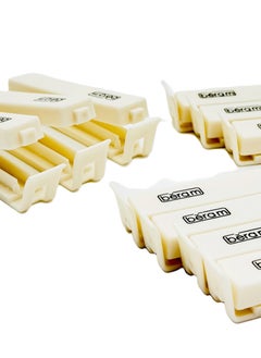 Beram Sealing Clips for Snack Bags, Vacuum Sealers for Packages, Storage for Home and Kitchen, Air Tight Sealing Chip Clips, Aesthetic Kitchen Accessory, Pack of 48, 28 and 18  - Image 4