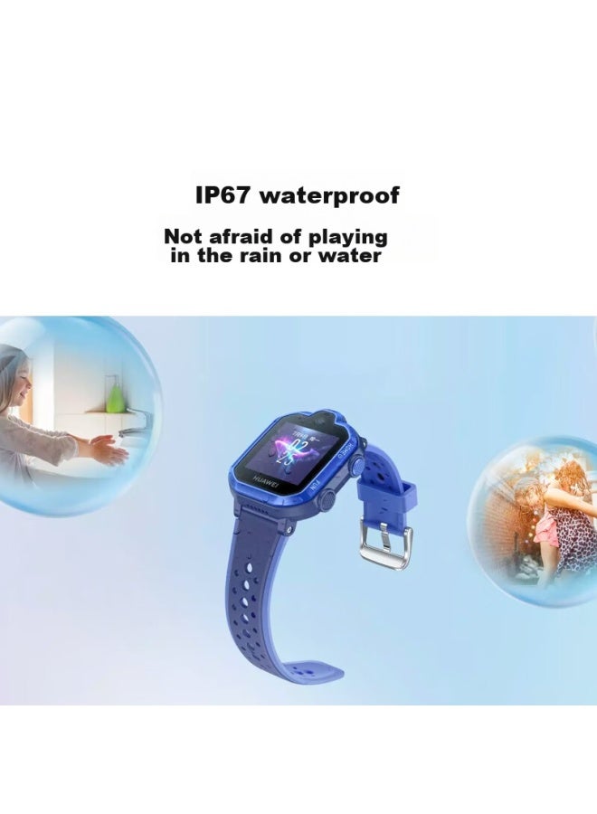 Huawei Children'S Watch 3Pro, Aurora Blue, Smart Watch, Phone Watch, Positioning Watch, 4G Full Network, Video Calls, Nine-Layer Positioning, For Students, Boys And Girls - Image 4