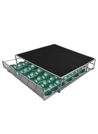 Coffee Pod Drawer Compatible With K-cups 36 Pod Pack Holder Non-rolling Compact Under Coffee Pot Storage Sliding Drawer Home Kitchen Counter Organizer Coffee Drawer – Black - pzsku/Z546C7F1D7B7F85E1EEEBZ/45/_/1662383257/32dd1c93-3079-41f7-99fc-aba4067760ed