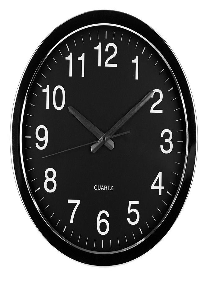 class - ClassPro Chrome Plating Metal Frame Wall Clock 40cm - Image 1