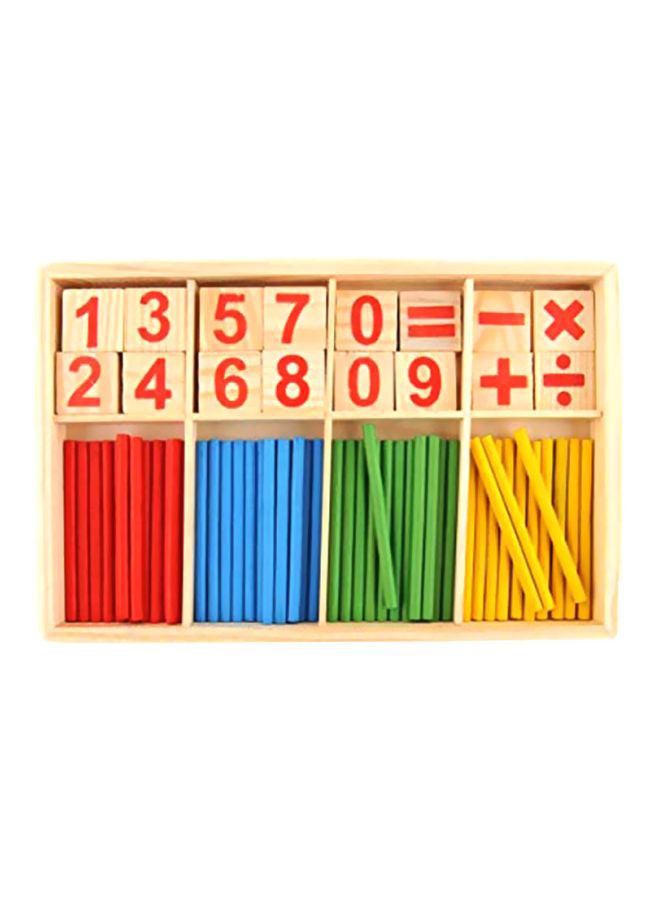 Counting Sticks Education Wooden Toys 23x2.2x15cm - Image 1