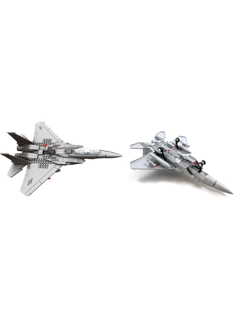 wange F-15 Eagle Fighter Building Blocks Set 4004 (Age 6+, 223 Pieces) - Image 4