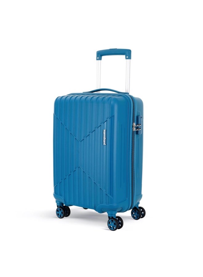 KAMILIANT by American Tourister Savvy Cabin Trolley Bag, Small 55cm, Hard Case Polypropylene, Deep Ocean - Image 1