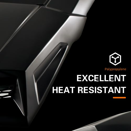 CPOWACE Turbo Hood for RZR XP 1000 14-18, Black Air Intake Vent Compatible with Polaris RZR XP Trail S 900 1000 S 2014-2018 Accessories Replace #2881467 - Image 5