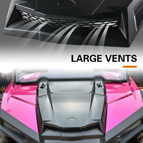 CPOWACE Turbo Hood for RZR XP 1000 14-18, Black Air Intake Vent Compatible with Polaris RZR XP Trail S 900 1000 S 2014-2018 Accessories Replace #2881467 - Image 3