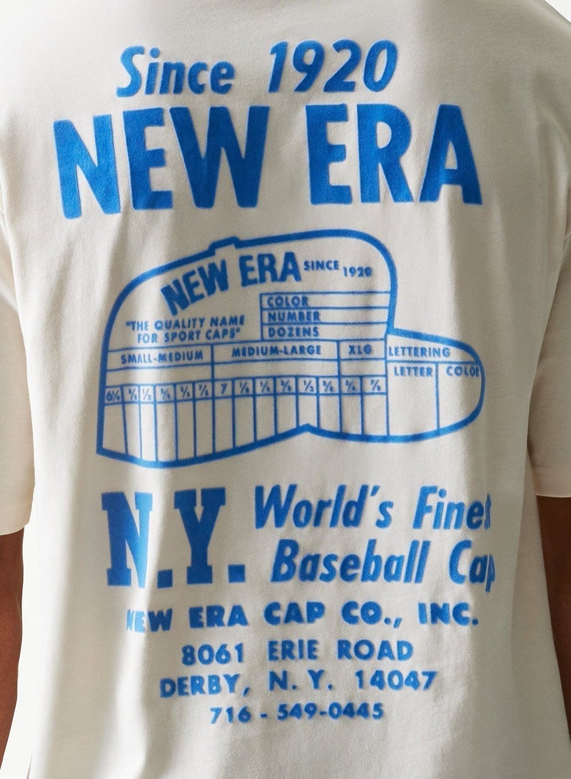 NEW ERA Graphic Bp Oversized T-Shirt - Image 3