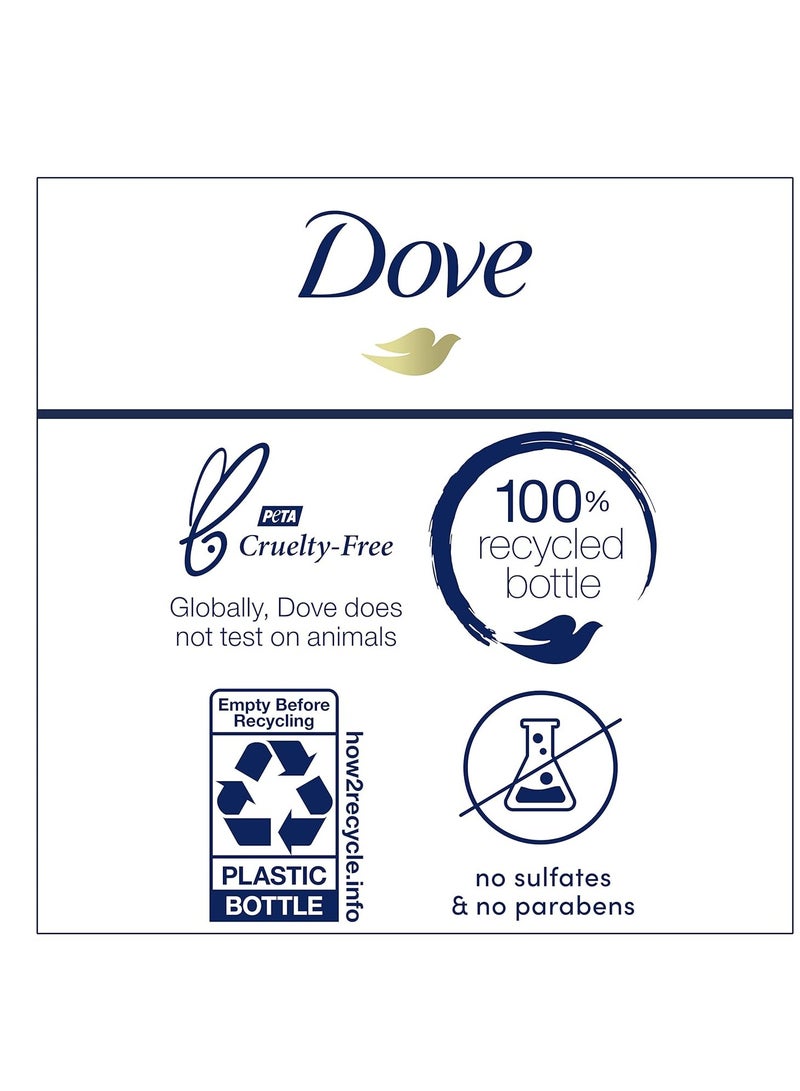 Dove Dove Concentrate Refill 4 Count for Instantly Soft Skin and Lasting Nourishment Daily Moisture Refill for use Reusable Bottle 4 fl oz (makes 16 fl oz of Body Wash) - Image 3