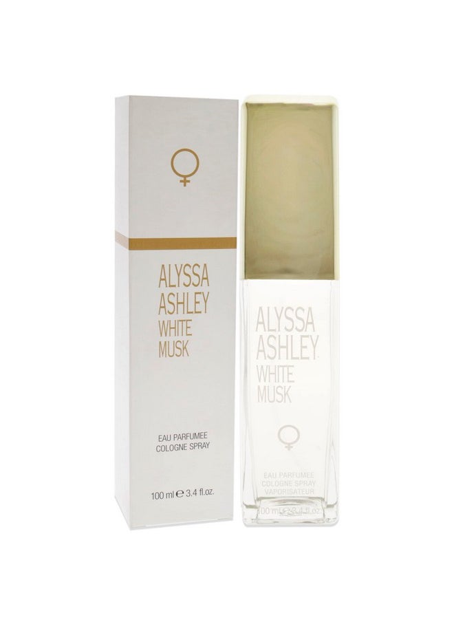ALYSSA ASHLEY Alyssa Ashley White Musk for Women - 3.4 oz Cologne Spray 