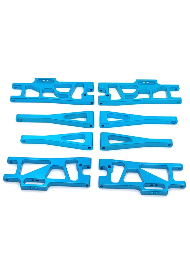 Weili 104009 12401 12404 12409 Remote Control Car Parts Metal Upgrade Front And Rear Swing Arm-Colour:Titanium Color-Proportion:1:12  - Image 3