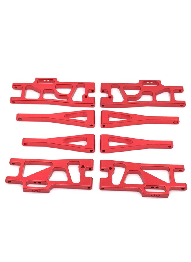 Weili 104009 12401 12404 12409 Remote Control Car Parts Metal Upgrade Front And Rear Swing Arm-Colour:Titanium Color-Proportion:1:12  - Image 2