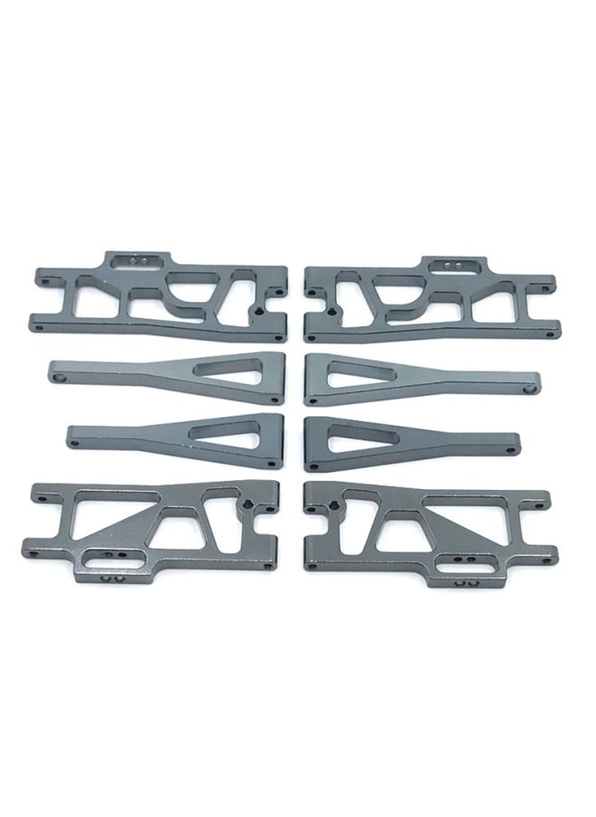 Weili 104009 12401 12404 12409 Remote Control Car Parts Metal Upgrade Front And Rear Swing Arm-Colour:Titanium Color-Proportion:1:12  - Image 4