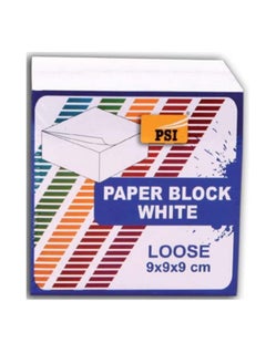 Psi 4-Piece Loose Memo Paper Block White Sheets  - Image 2