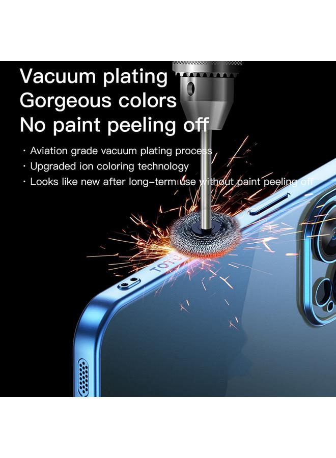 TOTUDESIGN Case For iPhone 15 Plus PC-2 Series Electroplating TPU Phone Case - Image 5