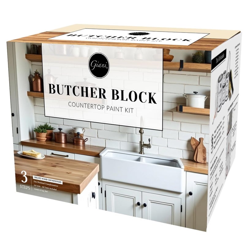 Giani Butcher Block Easy Epoxy Countertop Paint Kit - Image 5